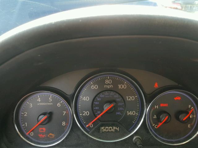 2HGES25863H523017 - 2003 HONDA CIVIC EX ლურჯი ფოტო 8