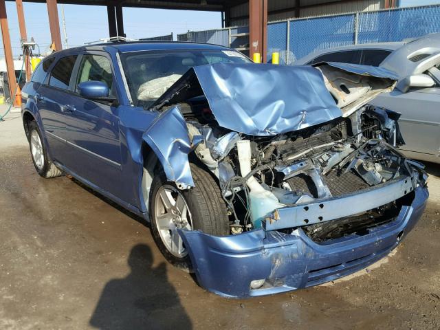 2D4FV47V77H836126 - 2007 DODGE MAGNUM SXT BLUE photo 1