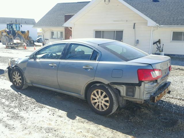 4A3AB36F39E029436 - 2009 MITSUBISHI GALANT ES GRAY photo 3