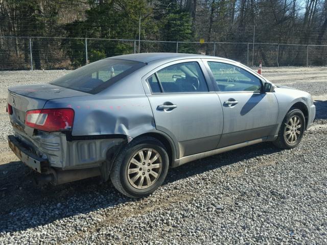 4A3AB36F39E029436 - 2009 MITSUBISHI GALANT ES GRAY photo 4