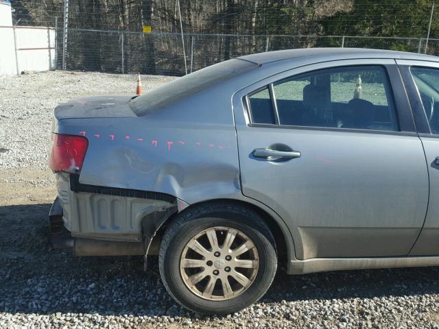 4A3AB36F39E029436 - 2009 MITSUBISHI GALANT ES GRAY photo 9