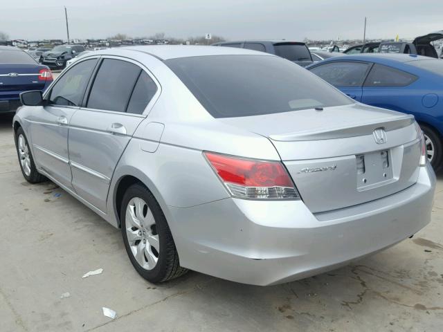 JHMCP26768C000747 - 2008 HONDA ACCORD EX GRAY photo 3