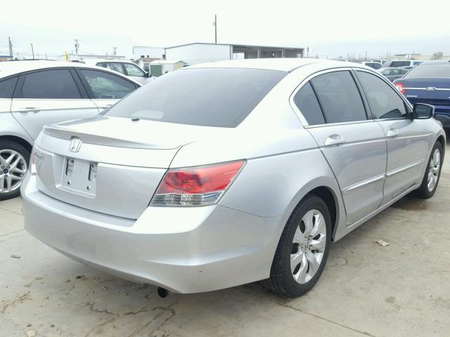 JHMCP26768C000747 - 2008 HONDA ACCORD EX GRAY photo 4