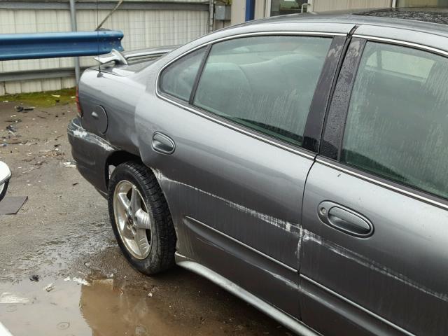 1G2NF52F04M584390 - 2004 PONTIAC GRAND AM S ნაცრისფერი ფოტო 10