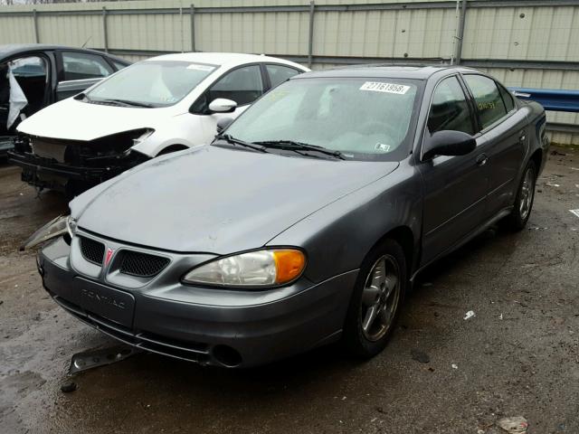 1G2NF52F04M584390 - 2004 PONTIAC GRAND AM S GRAY photo 2