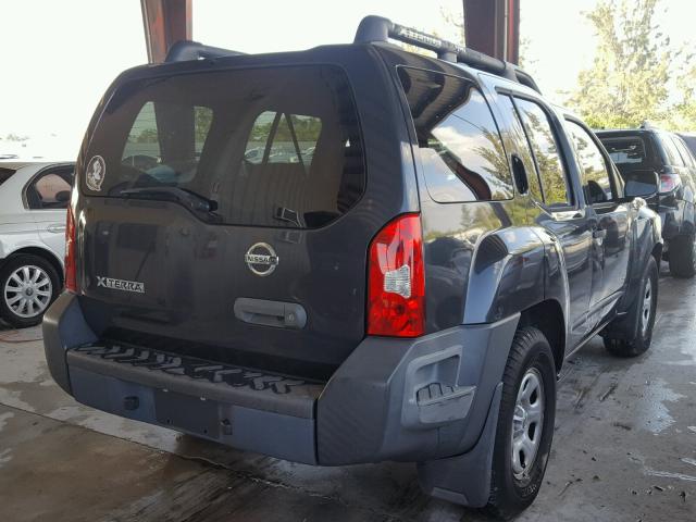 5N1AN08U76C559772 - 2006 NISSAN XTERRA OFF CHARCOAL photo 4