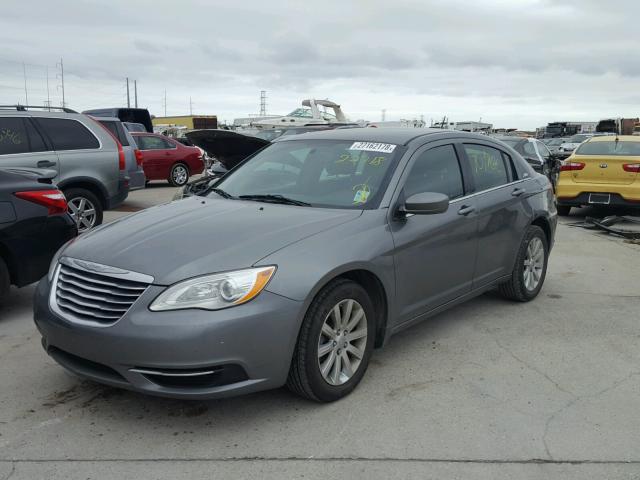 1C3CCBBB8CN303067 - 2012 CHRYSLER 200 TOURIN GRAY photo 2