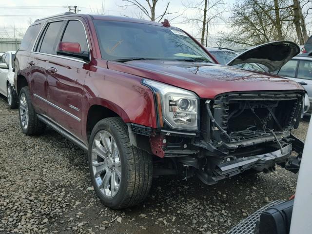 1GKS2CKJ4GR410739 - 2016 GMC YUKON DENA MAROON photo 1