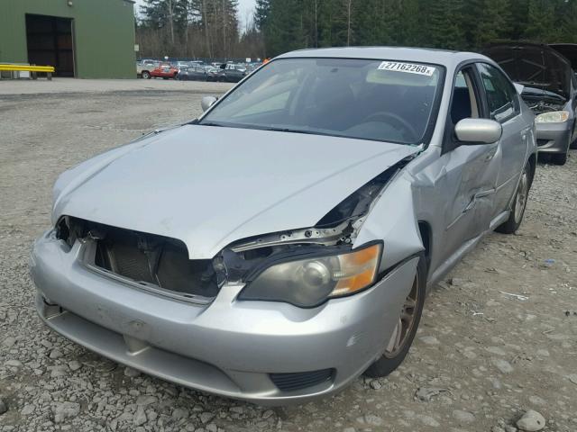 4S3BL616456200910 - 2005 SUBARU LEGACY 2.5 SILVER photo 2