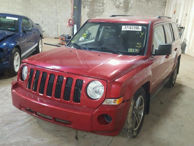 1J4NF2GB3AD524920 - 2010 JEEP PATRIOT SP MAROON photo 2