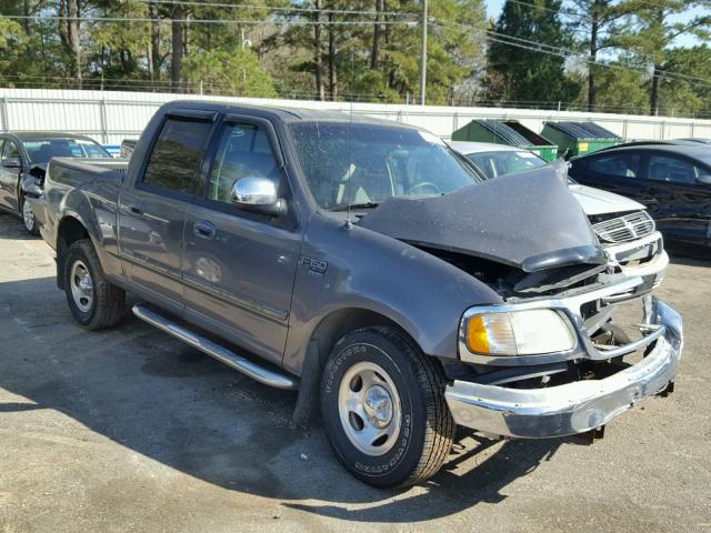 1FTRW07622KE33021 - 2002 FORD F150 SUPER GRAY photo 1