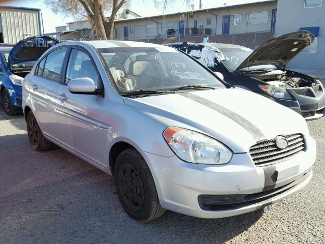 KMHCN4AC9AU483802 - 2010 HYUNDAI ACCENT GLS SILVER photo 1