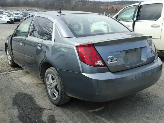 1G8AJ55F27Z157315 - 2007 SATURN ION LEVEL GRAY photo 3
