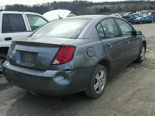 1G8AJ55F27Z157315 - 2007 SATURN ION LEVEL GRAY photo 4