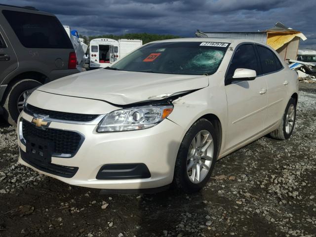 1G11C5SL2EF237800 - 2014 CHEVROLET MALIBU 1LT WHITE photo 2