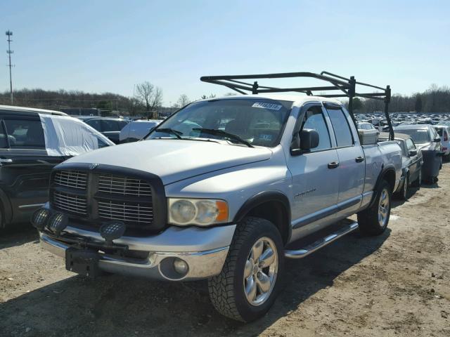 1D7HU18N02S673462 - 2002 DODGE RAM 1500 SILVER photo 2