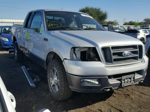 1FTPX145X5NA42966 - 2005 FORD F150 SILVER photo 1