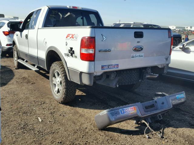 1FTPX145X5NA42966 - 2005 FORD F150 SILVER photo 3