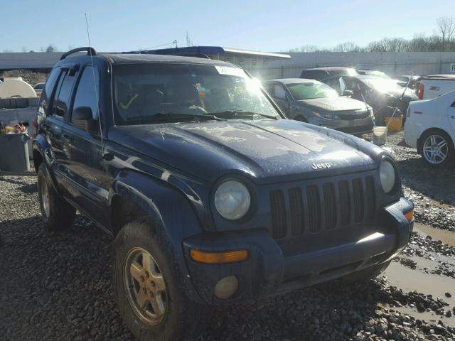 1J4GL58K42W286518 - 2002 JEEP LIBERTY LI BLUE photo 1