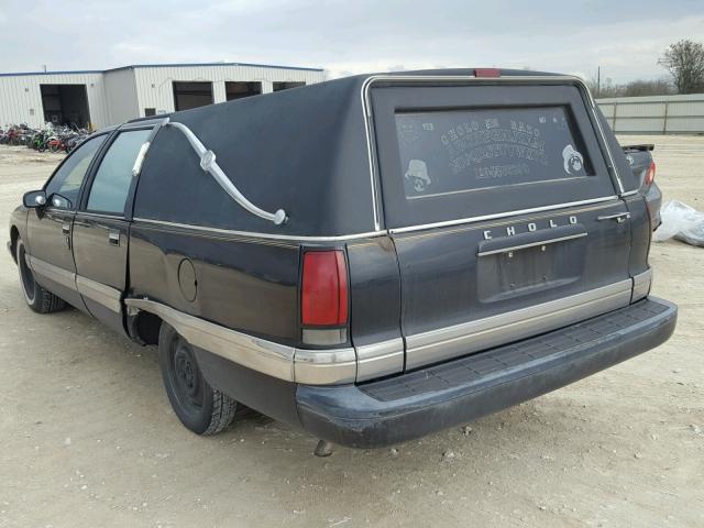 1G4BR82P1RR422547 - 1994 BUICK ROADMASTER BLACK photo 3