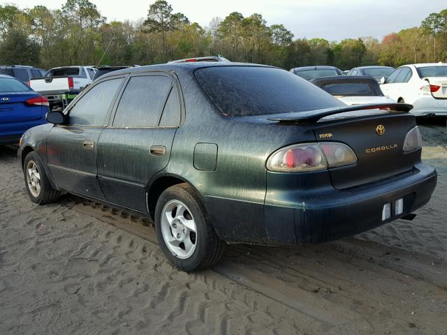 1NXBR12E9XZ231667 - 1999 TOYOTA COROLLA VE GREEN photo 3