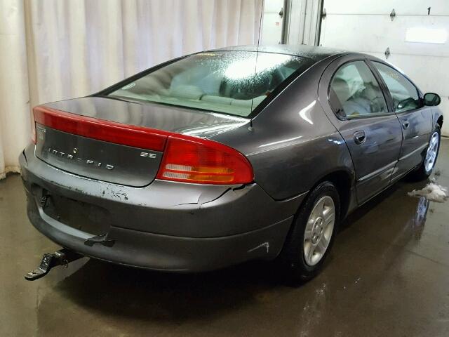 2B3AD46R94H710555 - 2004 DODGE INTREPID S GRAY photo 4