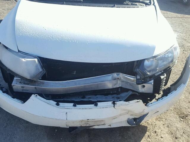 2HGFG1B83BH512110 - 2011 HONDA CIVIC EX WHITE photo 9