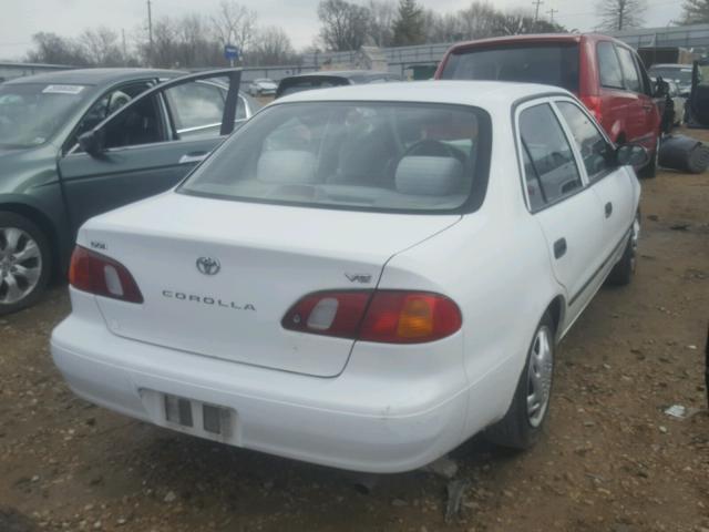 1NXBR12E7XZ216455 - 1999 TOYOTA COROLLA VE WHITE photo 4