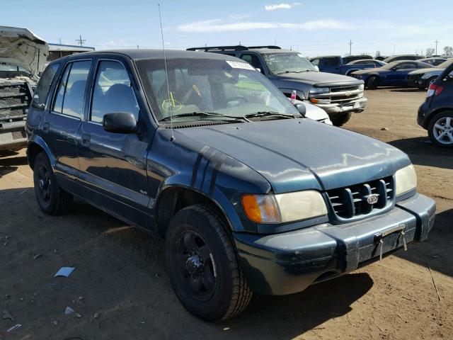 KNDJA723XW5552232 - 1998 KIA SPORTAGE GREEN photo 1