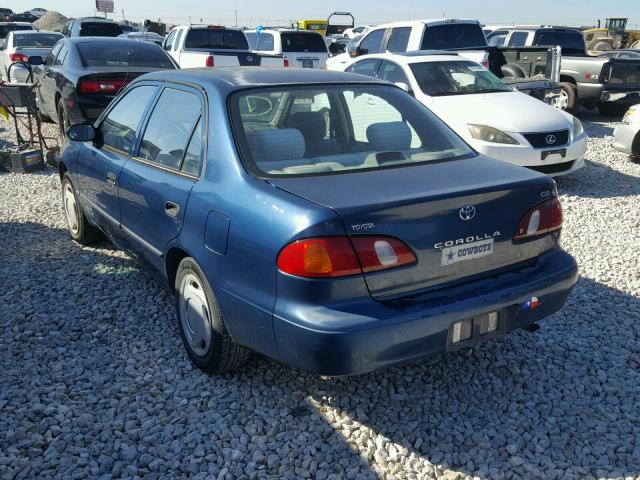 1NXBR12E8XZ250386 - 1999 TOYOTA COROLLA VE TEAL photo 3