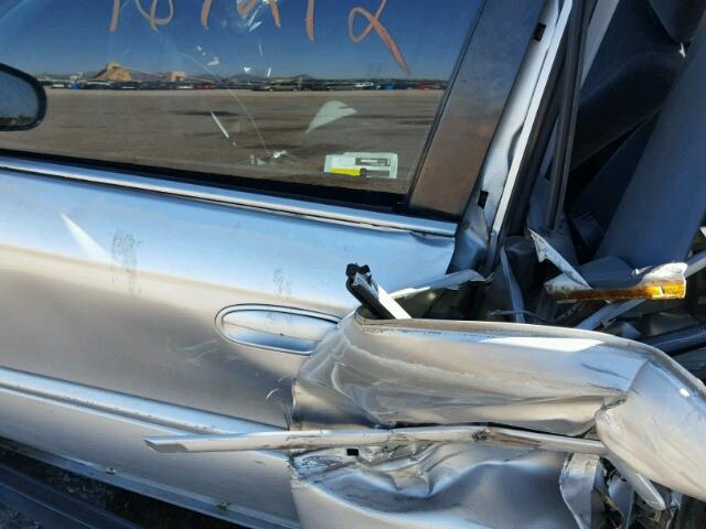 2HGEJ6612XH532301 - 1999 HONDA CIVIC BASE SILVER photo 10