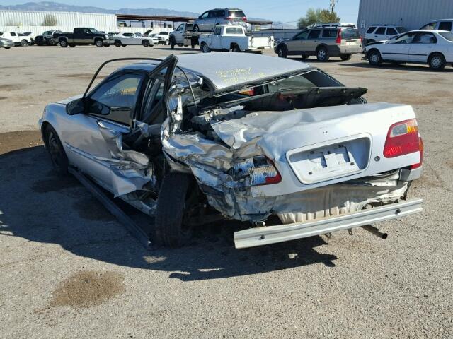 2HGEJ6612XH532301 - 1999 HONDA CIVIC BASE SILVER photo 3