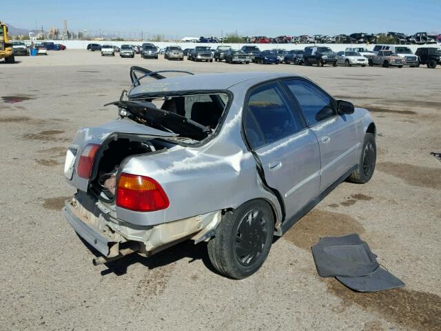 2HGEJ6612XH532301 - 1999 HONDA CIVIC BASE SILVER photo 4