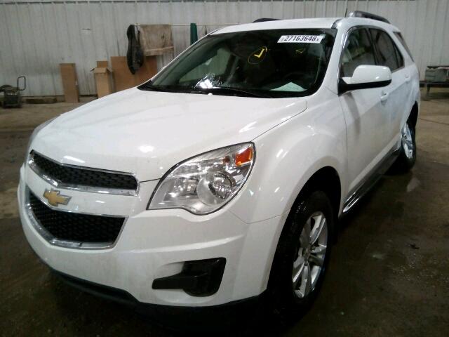 2GNALDEKXD1267581 - 2013 CHEVROLET EQUINOX LT WHITE photo 2