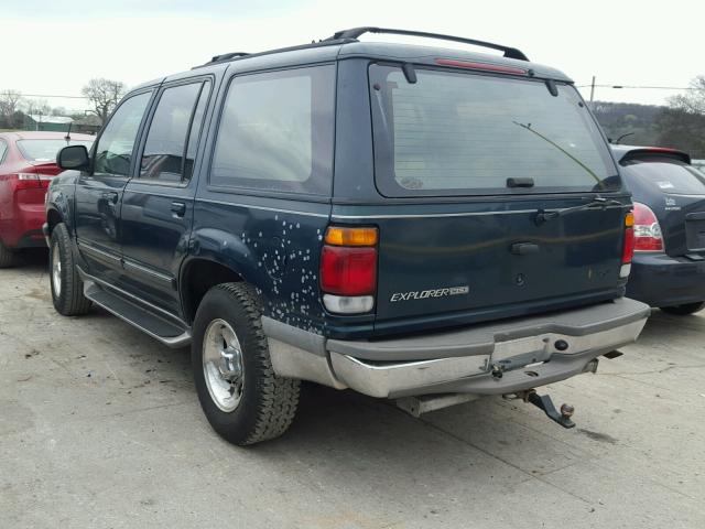 1FMDU32XXTUD74688 - 1996 FORD EXPLORER GREEN photo 3