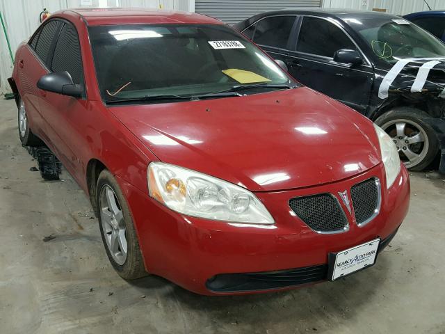 1G2ZG58N874118014 - 2007 PONTIAC G6 BASE RED photo 1