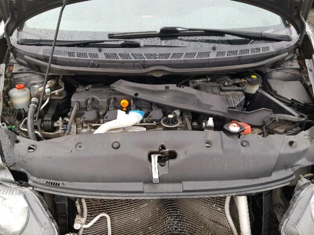 19XFA1F82AE033648 - 2010 HONDA CIVIC EX ნაცრისფერი ფოტო 7