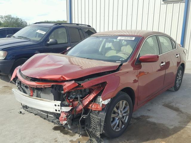 1N4AL3AP6FN396395 - 2015 NISSAN ALTIMA 2.5 RED photo 2