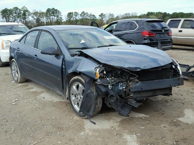 1G2ZF55B764178359 - 2006 PONTIAC G6 SE BLUE photo 1