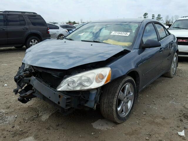 1G2ZF55B764178359 - 2006 PONTIAC G6 SE BLUE photo 2