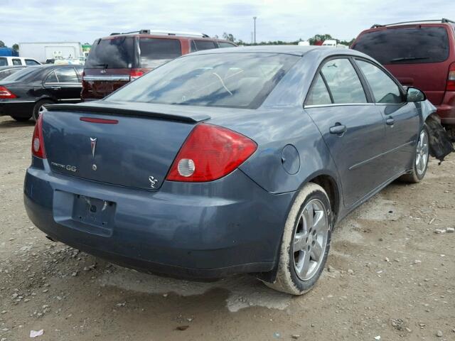 1G2ZF55B764178359 - 2006 PONTIAC G6 SE BLUE photo 4