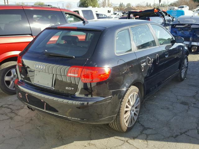 WAUNF78P58A047137 - 2008 AUDI A3 2.0 PRE BLACK photo 4