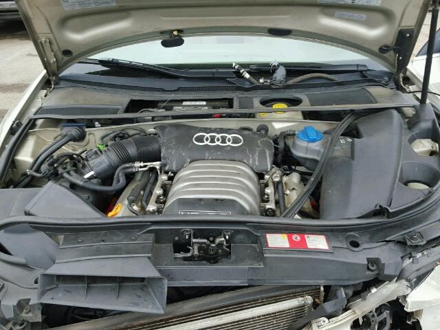 WAULT64B33N057994 - 2003 AUDI A6 3.0 QUA TAN photo 7