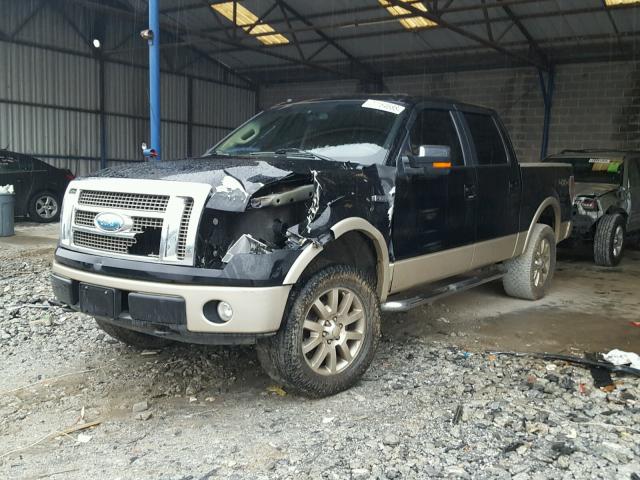 1FTPW14V49KB52258 - 2009 FORD F150 SUPER TWO TONE photo 2