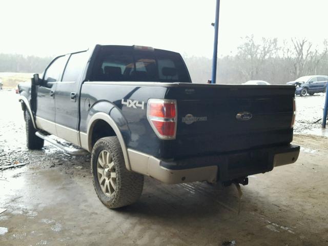 1FTPW14V49KB52258 - 2009 FORD F150 SUPER TWO TONE photo 3