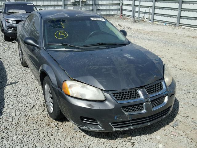 1B3EL46R95N601929 - 2005 DODGE STRATUS SX CHARCOAL photo 1