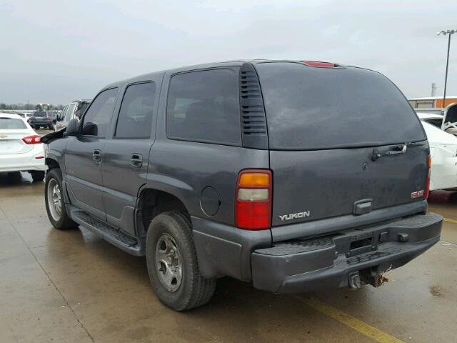 1GKEK63U43J335475 - 2003 GMC YUKON DENA GRAY photo 3