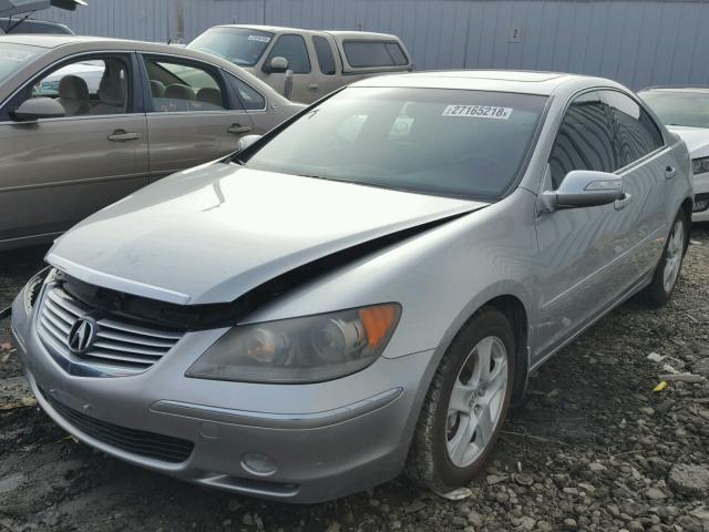 JH4KB16618C001915 - 2008 ACURA RL ვერცხლისფერი ფოტო 2