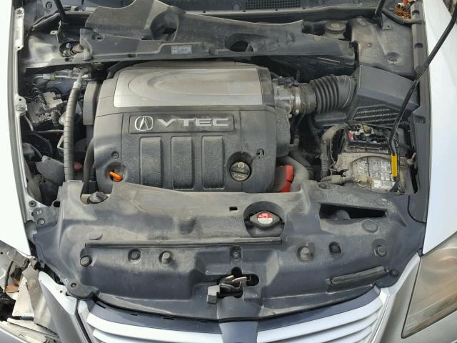 JH4KB16618C001915 - 2008 ACURA RL SILVER photo 7