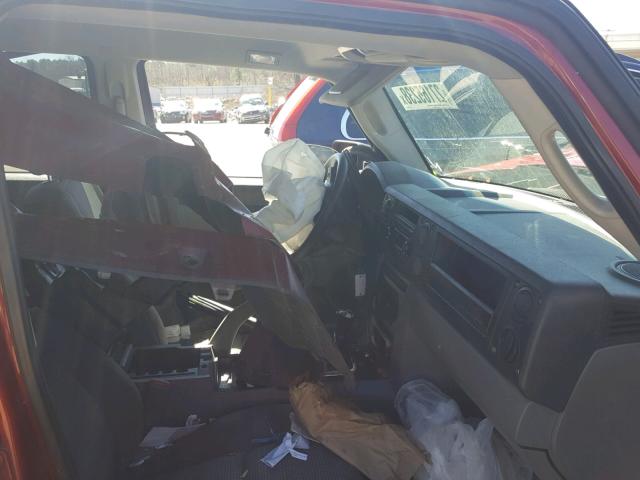 1J8HH48N76C226328 - 2006 JEEP COMMANDER წითელი ფოტო 5